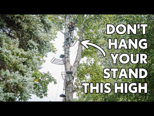 Testing the Best Treestand Height for Bowhunting