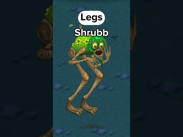 Monsters With The Longest Body Parts?!  #mysingingmonsters #shorts