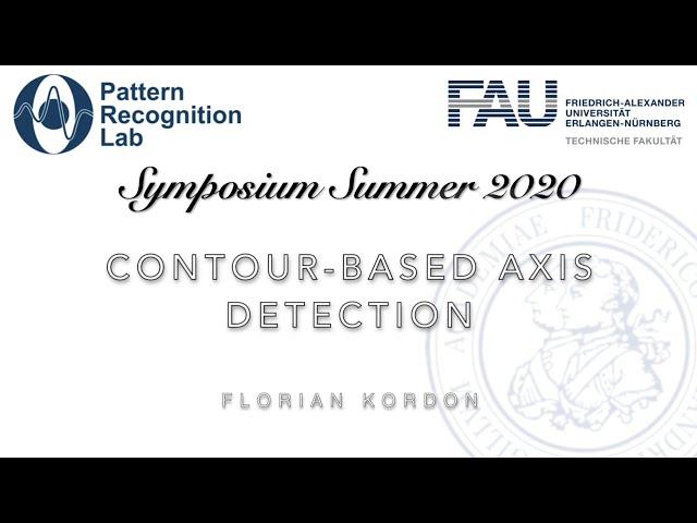 PRS Summer 2020: Contour-based Axis Detection for X-ray Guided Surgery