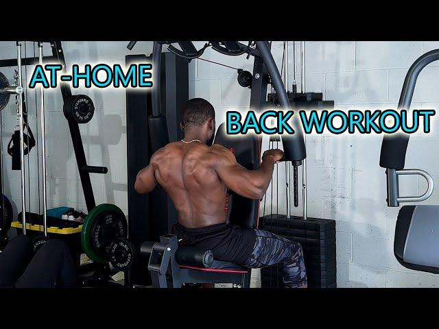 Multi-Gym At Home Full Back Workout