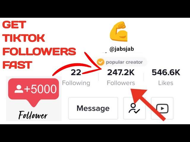 How To Get Free Tiktok Followers Fast 2021