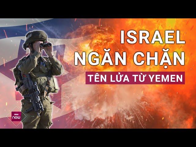 Dù còi báo động rền vang nhưng Israel vẫn tuyên bố tên lửa Houthi phóng từ Yemen đã bị chặn đứng