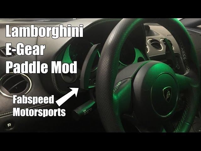 Fabspeed Lamborghini Gallardo E-Gear Paddle Mod VLOG11 - Lambo Mods!