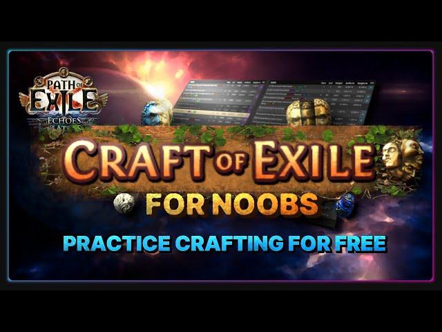 PoE: Craft of Exile For Noobs - Craft for FREE!