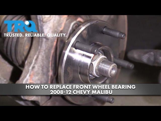 How to Replace Front Wheel Bearing 2008-12 Chevy Malibu