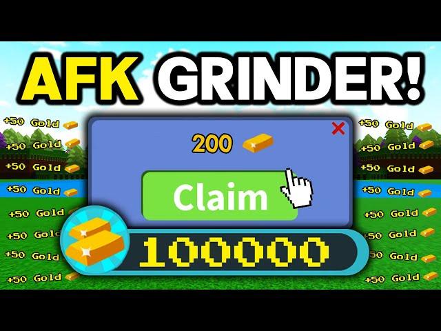 Easy AFK Grinder Tutorial! | Build a boat for Treasure ROBLOX