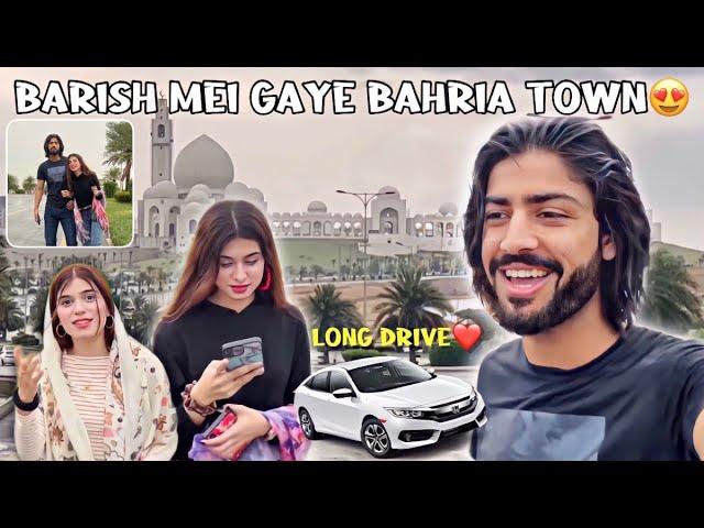 Quetta mat jao Mujhe Bahria Town le jao barish mein || Romantic weather in Karachi 