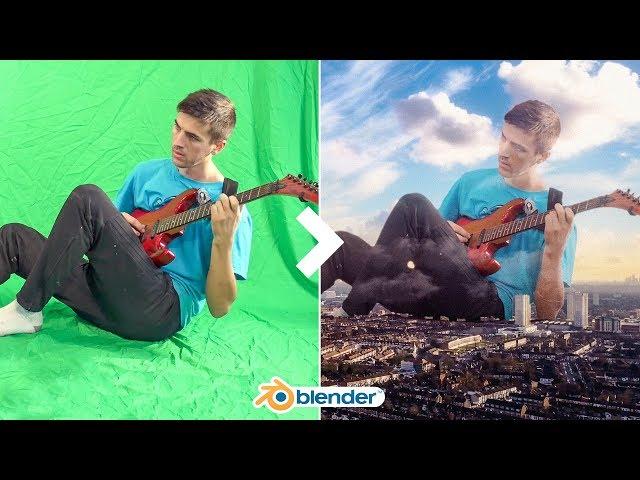 Blender 2.8 VFX Tutorial | Green Screen