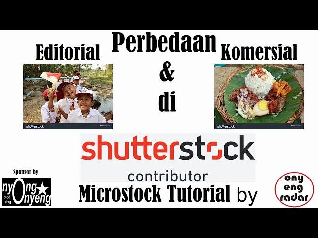 Perbedaaan Foto Editorial dan Komersial di Shutterstock