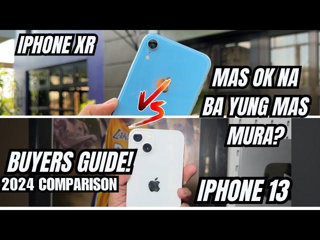 IPHONE XR VS IPHONE 13: DITO KA BA SA MAS MURA OR ALL IN SA SPECS SA 13? PHONE COMPARISON 2024