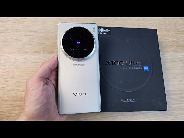 VIVO X100 ULTRA - РАСПАКОВКА И ПЕРВЫЕ ВПЕЧАТЛЕНИЯ!