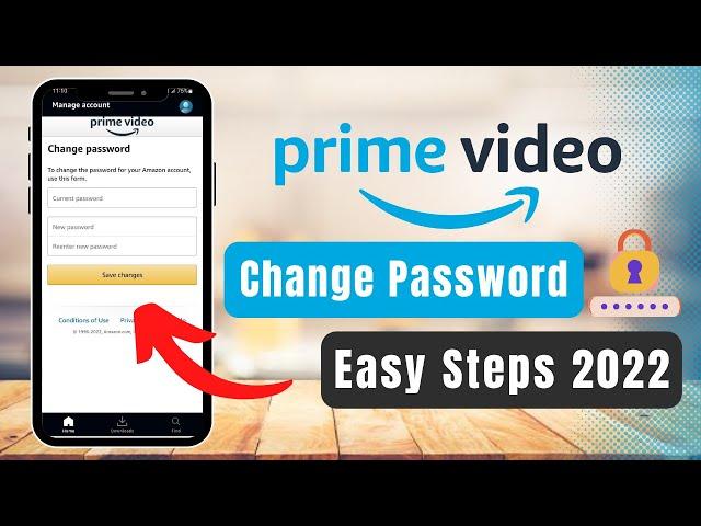 How to Change Amazon Prime Password