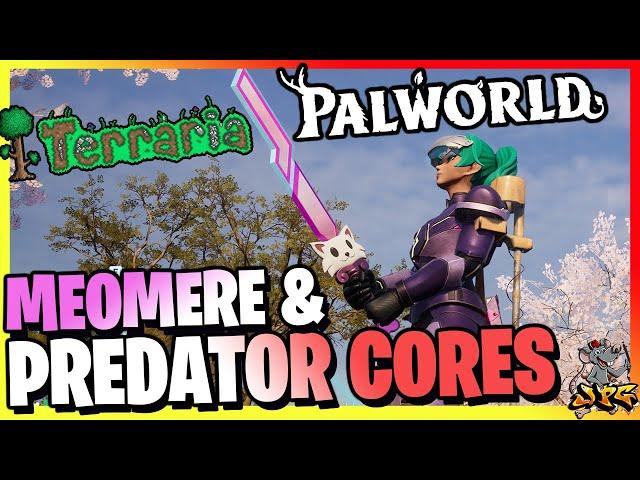 PALWORLD PREDATORS! How To Find Them & Craft Inventory Upgrades & Terraria Crossover Sword Meowmere!