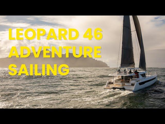 Leopard 46 Sailing Catamaran | Cape of Good Hope Adventure & Full Interior Yacht Tour