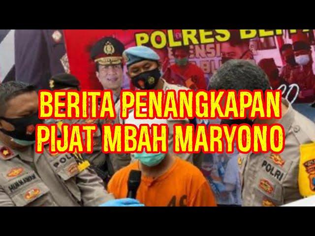 Berita Penangkapan Pijat Mbah Maryono.