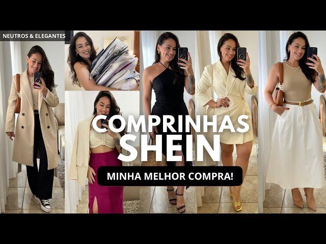 COMPRINHAS SHEIN 2024 | SÓ PEÇAS PERFEITAS  Vestidos, Casaco, Saias, Blusas, Calça, Acessórios