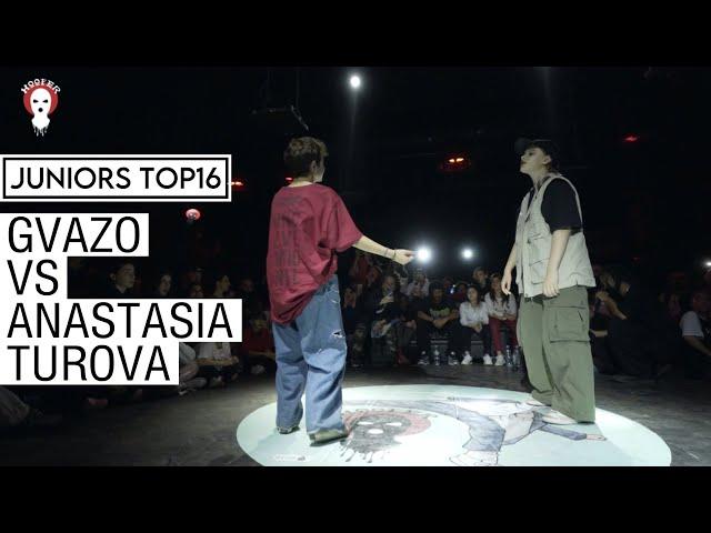 GVAZO vs ANASTASIA TUROVA | Top16 Juniors | HOOFER 2023 Mint