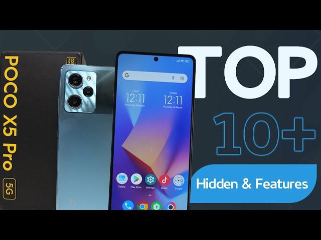 Poco X5 Pro Top Tips & Tricks | 10+ Hidden features | Techlegate