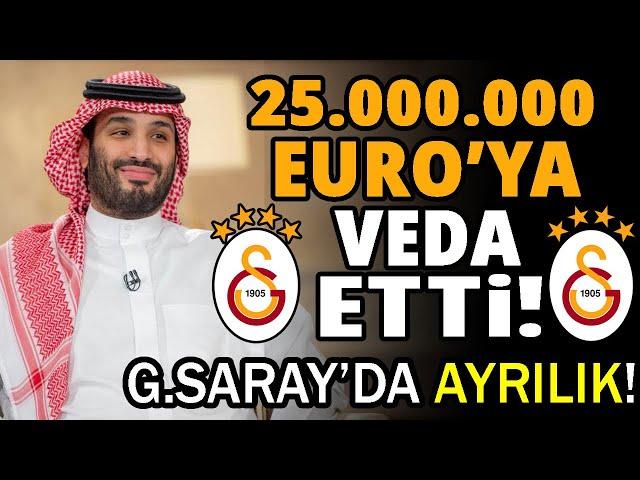 GALATASARAY'A 25.000.000.00 EURO'LUK PİYANGO! SATILDI...