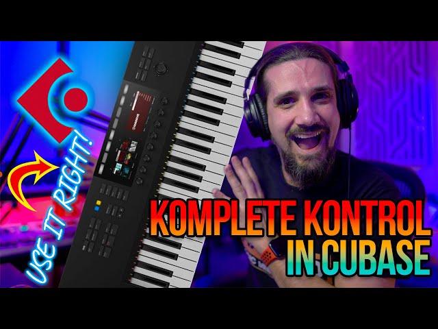 How to use Komplete Kontrol with Cubase -Arranging, mixing, producing #cubase #kompletekontrol