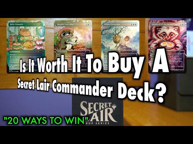 Is it Worth It To Buy "20 Ways To Win" | A New Secret Lair Commander Deck for Magic: The Gathering