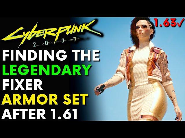 Cyberpunk 2077 - How To Get Legendary Fixer Armor Set | Patch 1.63 (Locations & Guide)