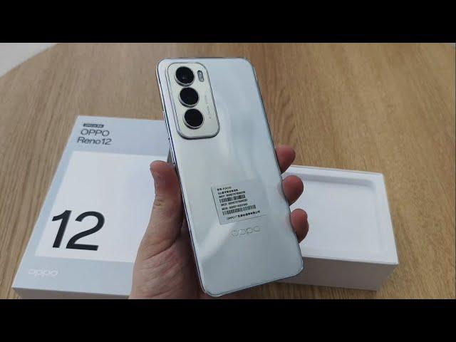 Oppo Reno 12 5G Astro Silver Unboxing!