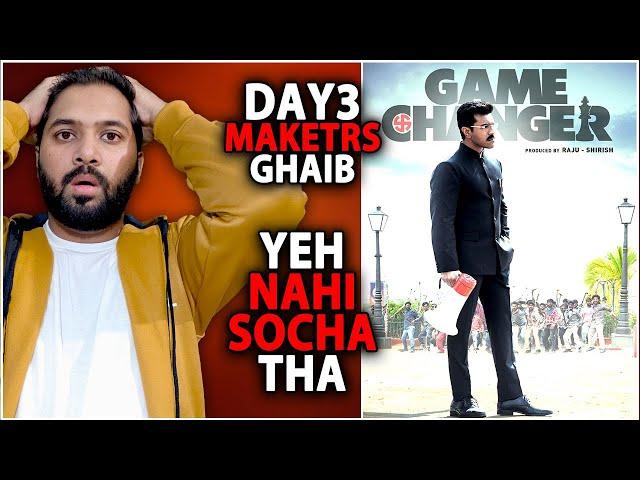 Game Changer Day 3 Shocking Box Office Collection | Game Changer Box Office Collection Worldwide