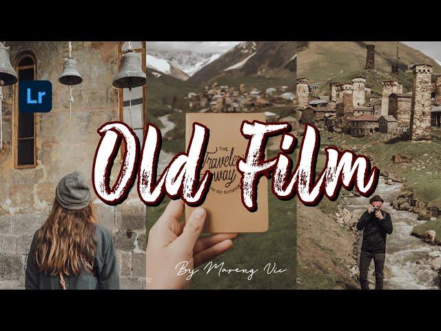 OLD FILM | Lightroom Mobile Presets Tutorial 2020 | FREE DNG | Mareng Vic