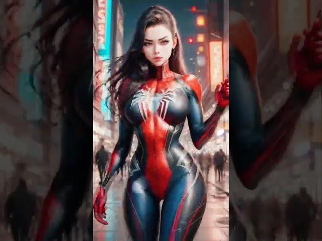 Amazing Spider woman #ai #aiart #spiderman