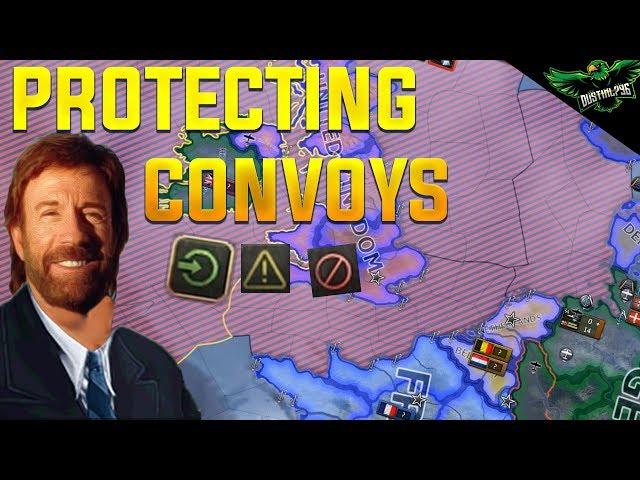HOI4 How to Protect Convoys (Hearts of Iron 4 MTG Expansion Tutorial)