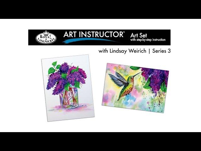 Art Instructor™ Series 3 Watercolor Drawing Preview with Lindsay Weirich