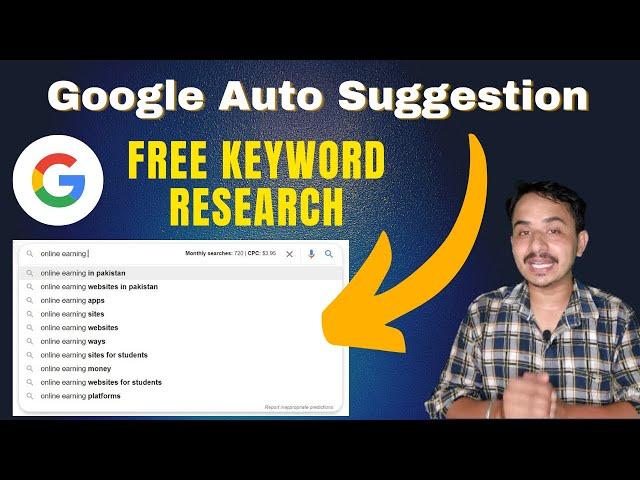 How To Use Google Auto Suggest For Keyword Research in hindi 2021-2022 | FREE