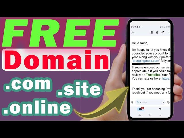 How to get free domain name for your website in 2024 (ROOT DOMAIN NAME 100% FREE)