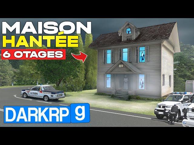 FAIRE UNE BASE DANS UNE FAUSSE MAISON HANTÉE (6 joueurs piégé) GMOD DarkRP