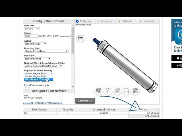 New Bimba Pricing Configurator