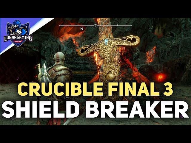 How To Complete The Final Crucible Challenge 3 Shield Breakers God of War Ragnarok