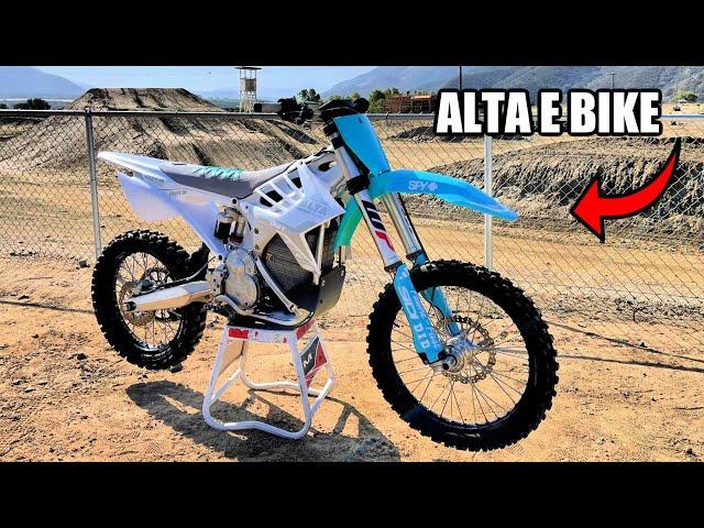 First Ride on NEW Alta Redshift E-BIKE!