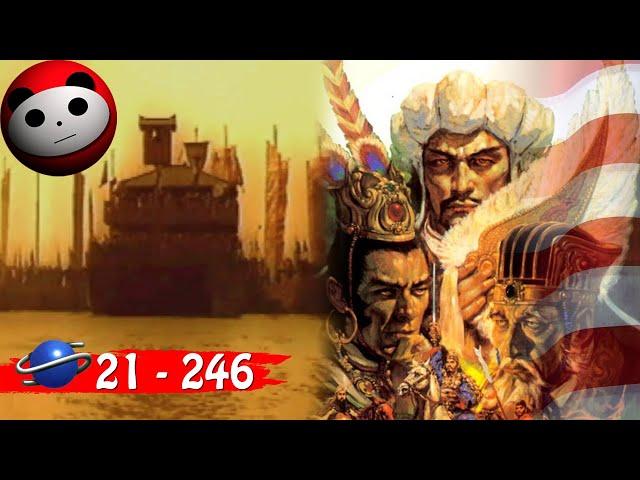 RE-UPLOAD Romance of the Three Kingdoms IV | Reviewing Every U.S. Saturn Game | Episode 21 of 246