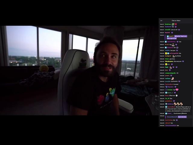 Reckful's last minutes on Twitch