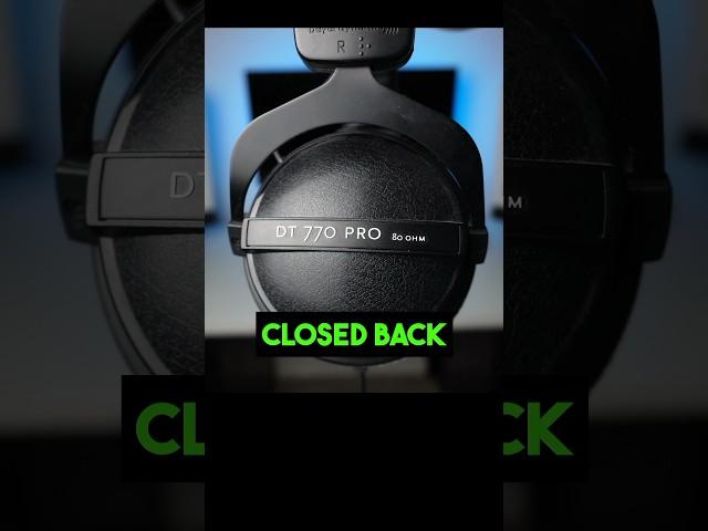 Only Use CLOSED BACK HEADPHONES For Recording! Here is Why…