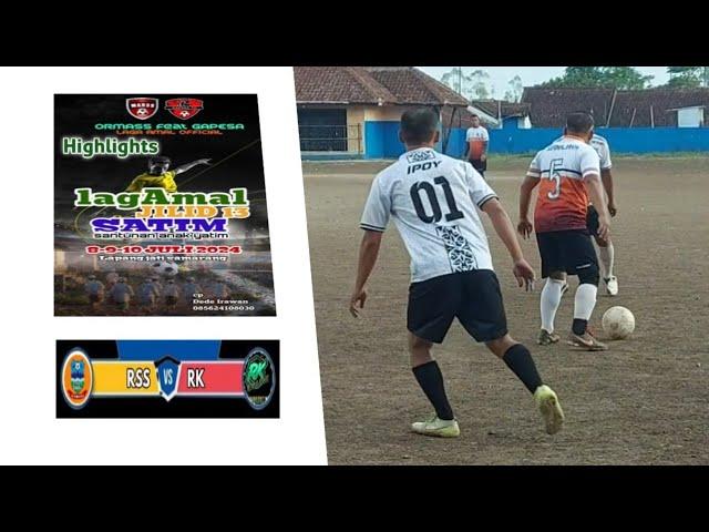 Highlights Hari Ke 3 Laga Amal Jilid 13 Satim Santunan Anak Yatim || RSS VS RK