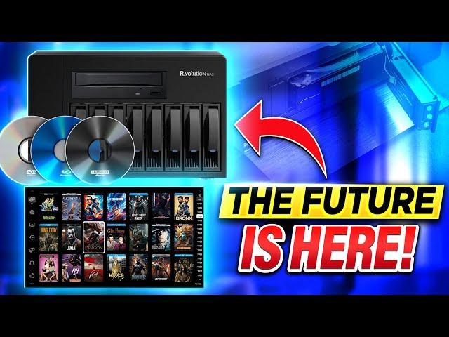 This $3000 NAS Has a Blu-ray Rip Drive – Is it Worth it? R_Volution NAS