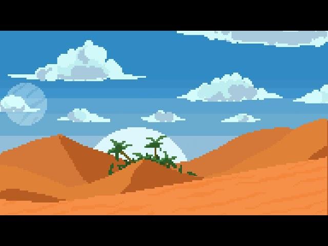 Relaxing Pixel Art Loop 3