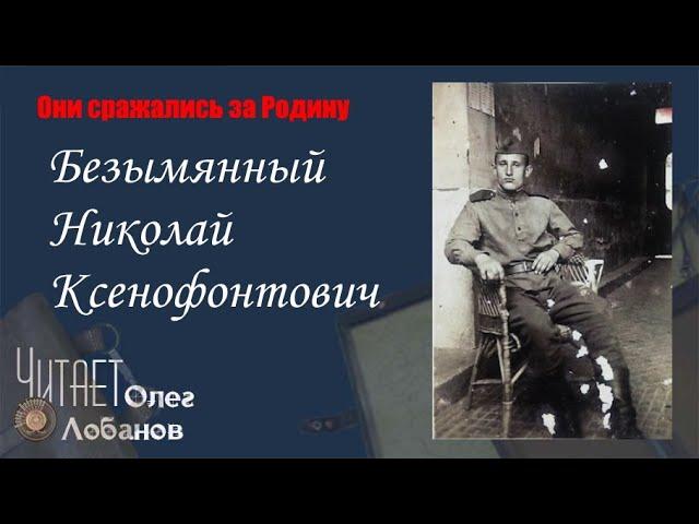 Безымянный Николай Ксенофонтович. Они сражались за Родину. Проект Дмитрия Куринного.