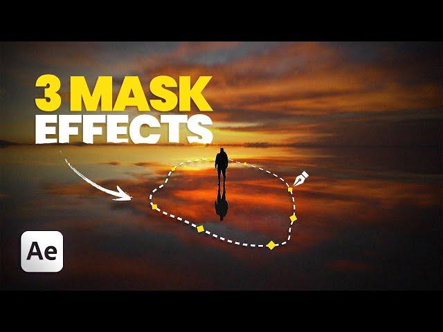 3 INTERESTING Masking Effects | Adobe After Effects