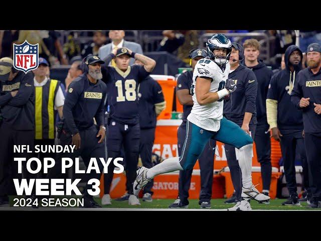 Top Plays From Sunday | NFL 2024 Week 3