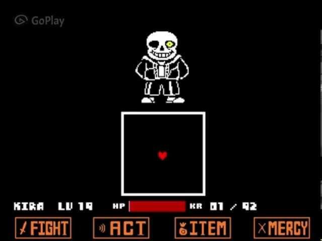 [Undertale] Sans' boss fight - Genocide Run