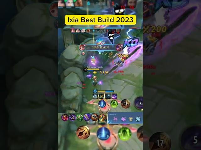 Ixia Best Build 2023  | Mobile Legends ~ MLBB