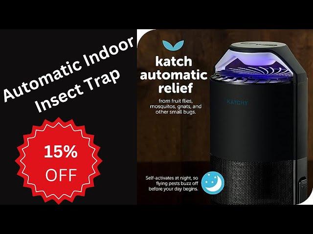 Katchy Automatic Indoor Insect Trap - Bug-Free Home Solution!  ||  Techwise USA Review  ||